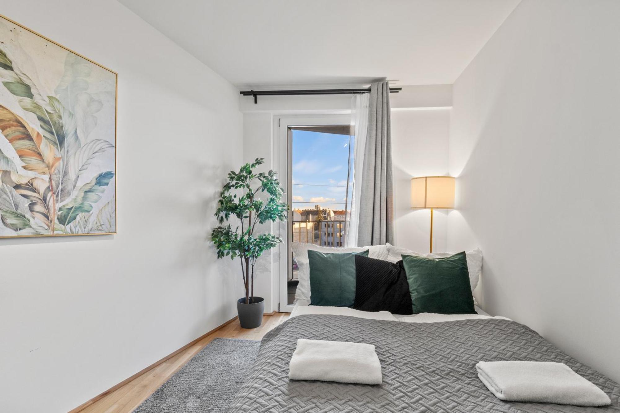 Balcony Apartment I 50 M² I Near City Center Viyana Dış mekan fotoğraf