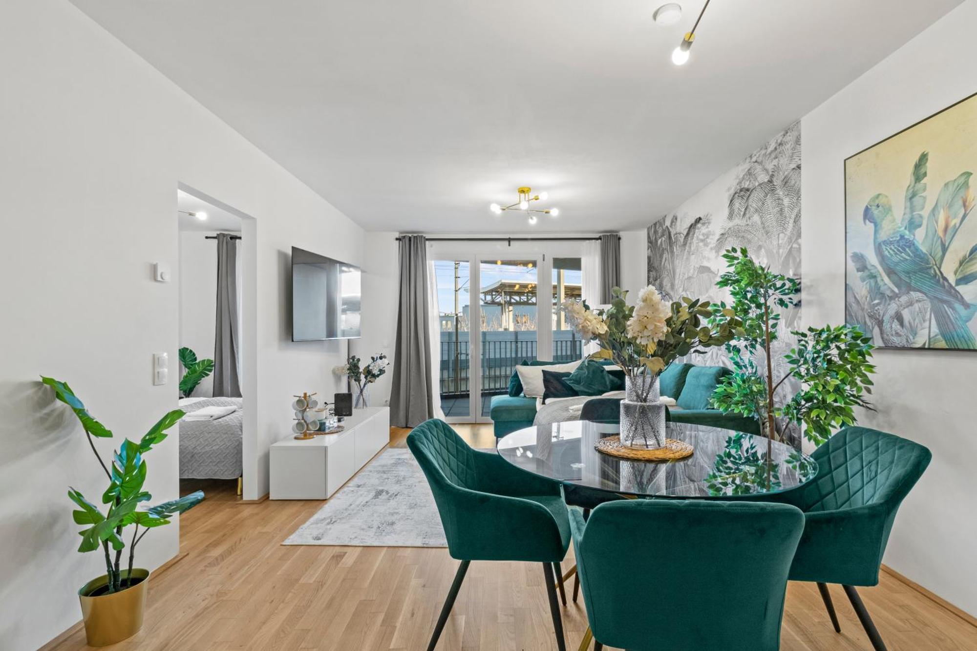 Balcony Apartment I 50 M² I Near City Center Viyana Dış mekan fotoğraf
