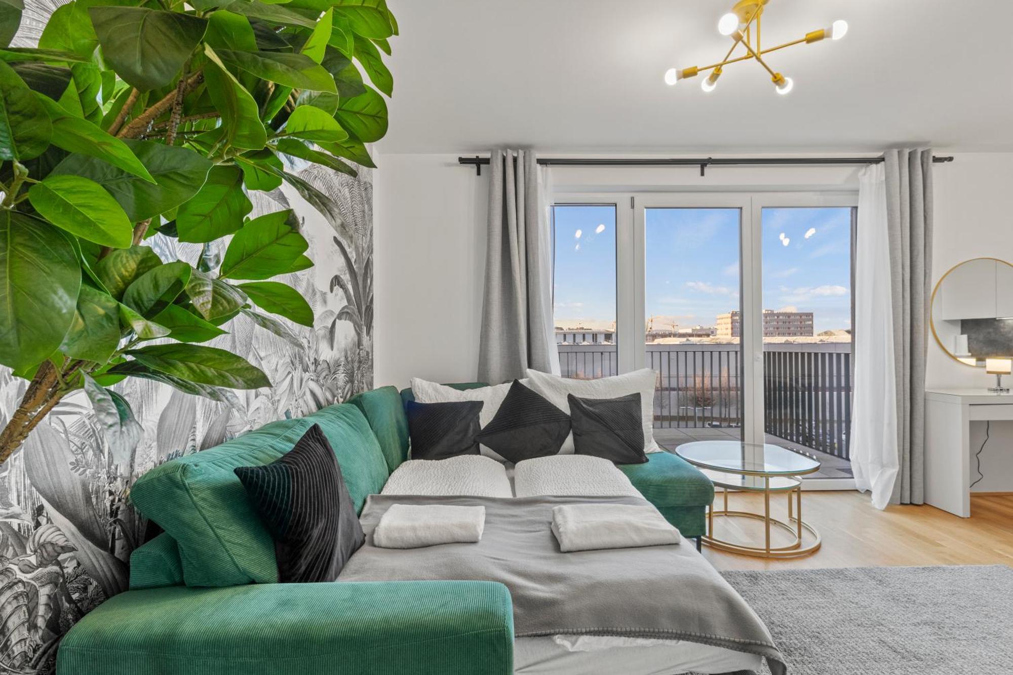 Balcony Apartment I 50 M² I Near City Center Viyana Dış mekan fotoğraf