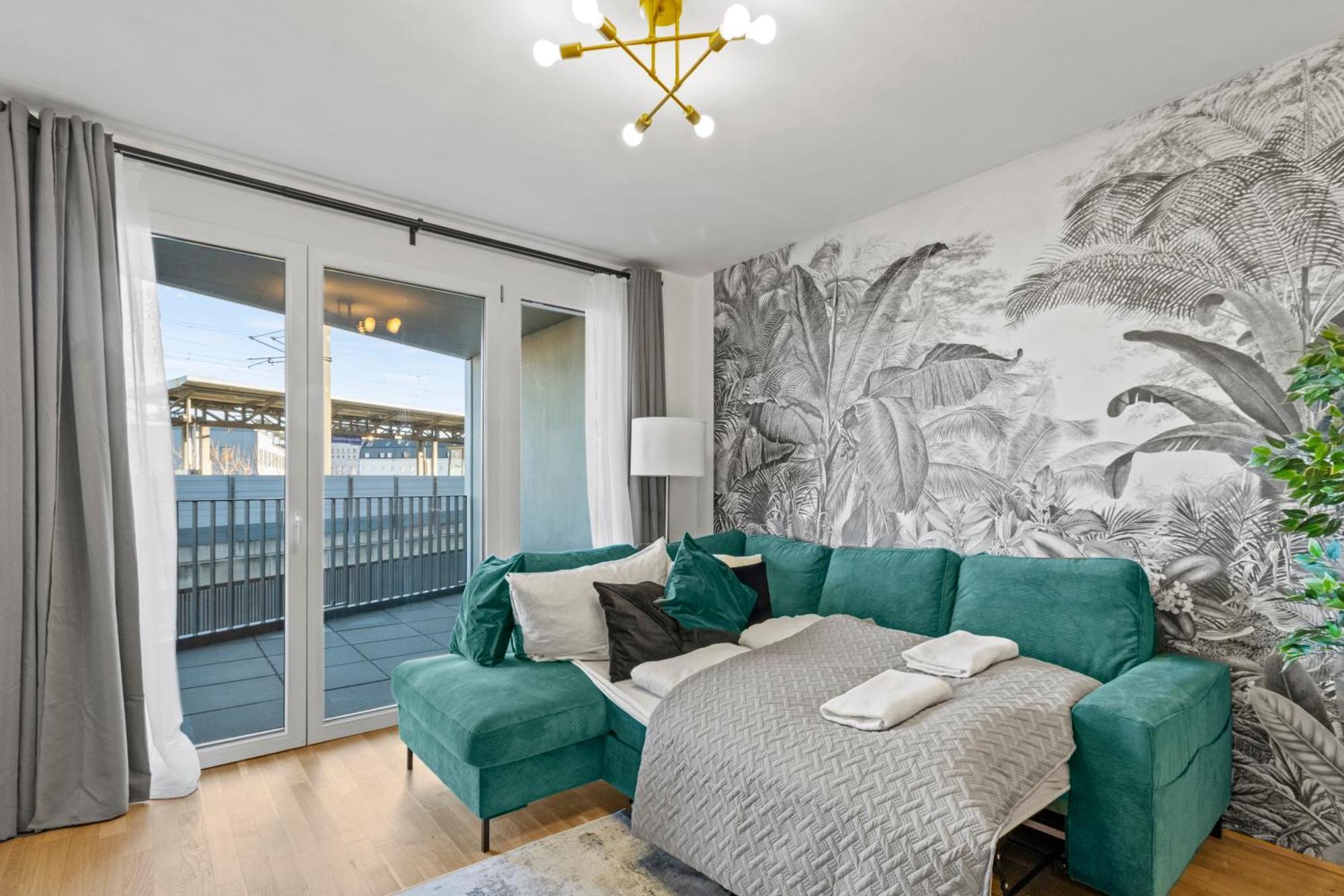 Balcony Apartment I 50 M² I Near City Center Viyana Dış mekan fotoğraf