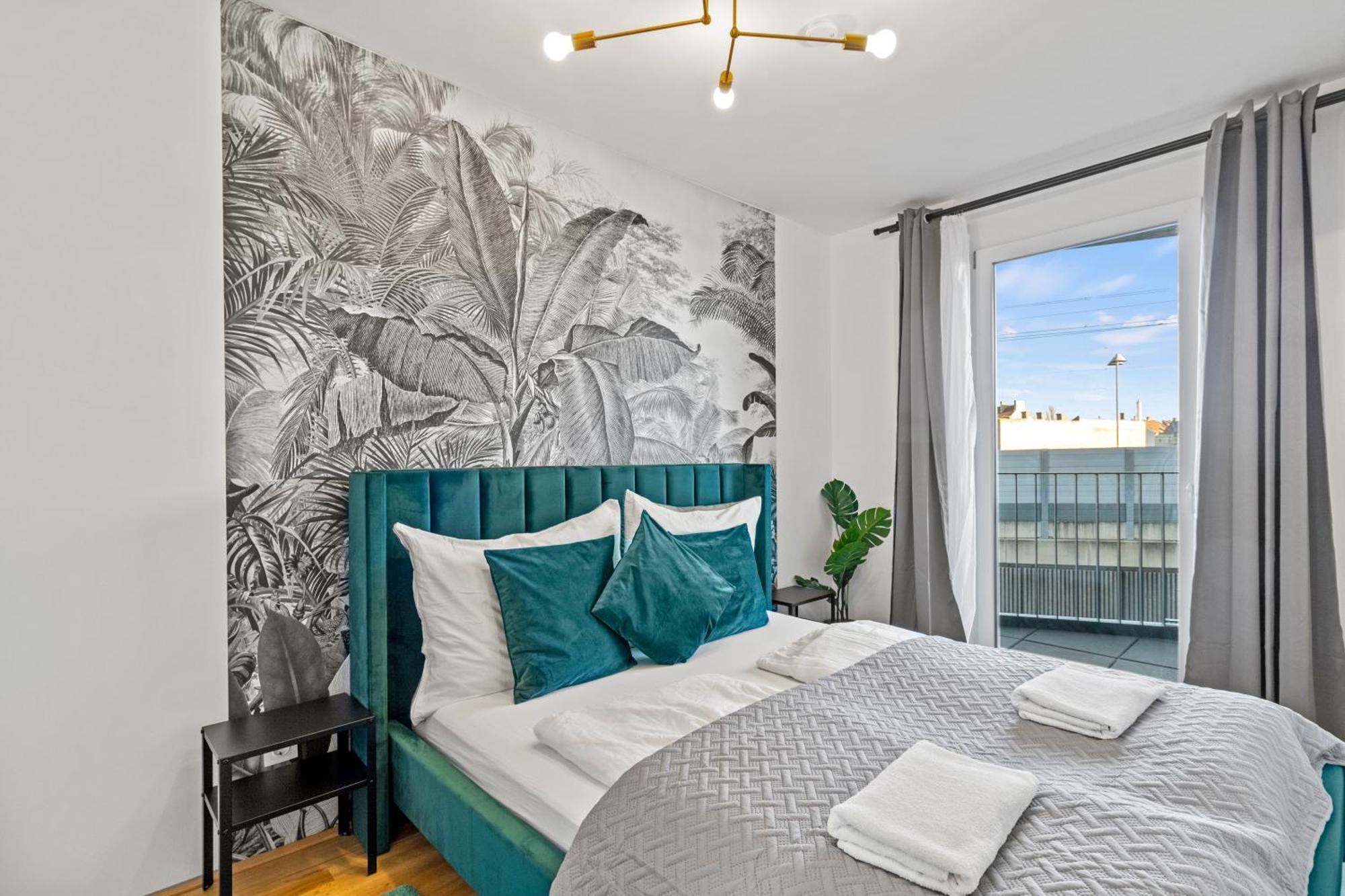 Balcony Apartment I 50 M² I Near City Center Viyana Dış mekan fotoğraf